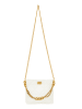 NAEMI Damen Handtasche in Wollweiss