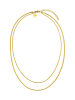 PURELEI Doppelkette Two Layers 45 cm in Gold