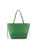 Usha Leder Shopper in Grün