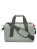 Reisenthel travelling allrounder M - Reisetasche 40 cm (smiley grey) in twist sage