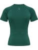 Hummel T-Shirt Hmlflow Multisport Damen in BISTRO GREEN