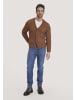 Hessnatur Strick Jacke in cognac