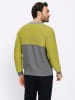 WITT WEIDEN Strickjacke in grau-limone-meliert