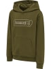 Hummel Hoodie Hmltomb Hoodie in DARK OLIVE