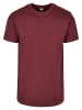 Urban Classics Urban Classics T-Shirts in khaki+redwine