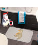Mr. & Mrs. Panda Badematte Otter Bauch ohne Spruch in Grau Pastell