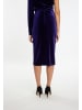 faina Damen Midirock in Lila