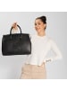 Lazarotti Bologna Leather Handtasche Leder 40 cm in black