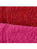 Erwin Müller Frottier Waschhandschuh 12er-Pack Heidelberg in rot-pink