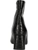 Clarks Ankle Boots Fernie Zip in 1219A Black Croc