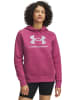 Under Armour Hoodie "Rival Shimmer Hoodie Fleece" in Rot
