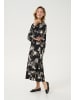 Kaffe Kleid BPberlinda Loose fit in Black/White Flower Print