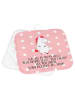 Mr. & Mrs. Panda Topflappen Einhorn Wut mit Spruch in Rot Pastell