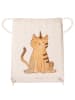 Mr. & Mrs. Panda Sportbeutel Einhorn Katze ohne Spruch in Creme