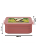 Mr. & Mrs. Panda MEPAL Bentobox Hund Entspannen Design ohne Spruch in Rot Pastell