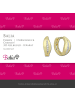 BALIA Gold 333 Damen Creolen Blatt Ohrringschmuck ca. 1,3cm