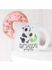 Mr. & Mrs. Panda Teetasse Panda Geocaching mit Spruch in Transparent