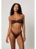 Moda Minx Bikinihose Scrunch Fixed Bikini Bottom in Coffee