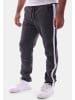 RESLAD Jogginghose mit Streifen in anthrazit