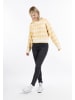 myMo Damen Strickpullover in Gelb