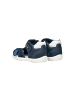 Geox Zapito C GBK Canvas Kindersandalen aus Leder Blau