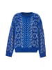 ebeeza Damen Strickpullover in Königsblau
