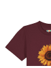 wat? Apparel T-Shirt Sonnenblume in Weinrot