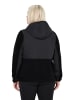 Ulla Popken Sweatjacke in schwarz