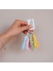 Claide Scrunchie Mini Pastel Cotton Bundle (4er-Pack)  in  Multicolor