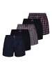 Tom Tailor Boxershort 5Er Pack Florida in blau-dunkel-Allover