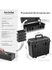 tectake Kamerakoffer Al 41 x 22 x 34 cm, schwarz