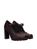 Max Mara Braun Leder High Absatz Pumps