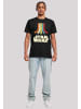 F4NT4STIC T-Shirt Star Wars Retro Rainbow Regenbogen in schwarz