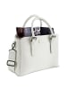 Bugatti Elsa Handtasche Leder 30 cm weiß