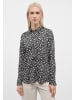 Eterna Bluse REGULAR FIT in schwarz