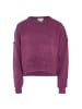 myMo Women Sweater in Lila Wollweiss