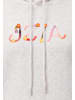 IZIA Women Hoodie in Offwhite