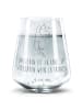 Mr. & Mrs. Panda Tumbler Igel Wein mit Spruch in Transparent