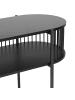 Beliani Konsolentisch BIRSON in Schwarz - (W) 120 x (H) 85 x (L) 44 cm