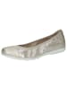 Caprice Ballerina in TAUPE METALLIC