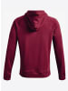 Under Armour Hoodie Rival Fleece Big Logo HD in Beere