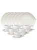 Villeroy & Boch 18er Set Frühstücks-Set Flow weiß in weiß