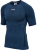 Hummel Hummel T-Shirt Hmlte Multisport Herren Atmungsaktiv Schnelltrocknend Nahtlosen in INSIGNIA BLUE/BLACK MELANGE