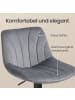 VASAGLE 4er-Set:Barhocker Tyra in Grau - (B)43 x (H)(88-108) x (T)46.5 cm