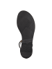 Tamaris Sandale in BLACK/GOLD
