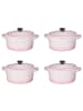 Butlers Auflaufform C'EST SI BON 4er-Set in Pink