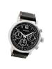 Oozoo Analog-Armbanduhr Oozoo Timepieces schwarz extra groß (ca. 48mm)