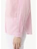 comma CI Bluse langarm in Pink-weiß