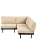 home24 home24 Outdoor-Ecksofa Typ C - Beige - Olefin & Aluminium - 172 x 80 x 172 cm in Beige