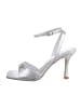 Ital-Design High-Heel Sandalette in Silber